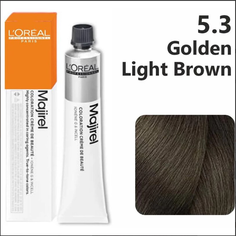 LOREAL MAJIREAL COLOR GOLDEN LIGHT BROWN 5.3