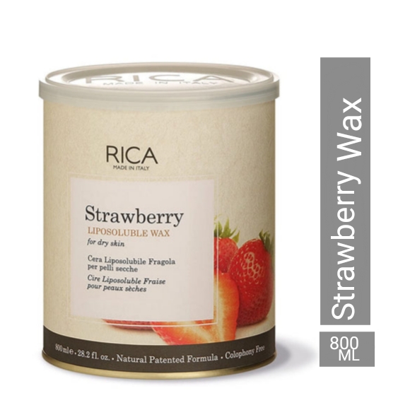 Rica Strawberry Liposoluble Wax (800ml)