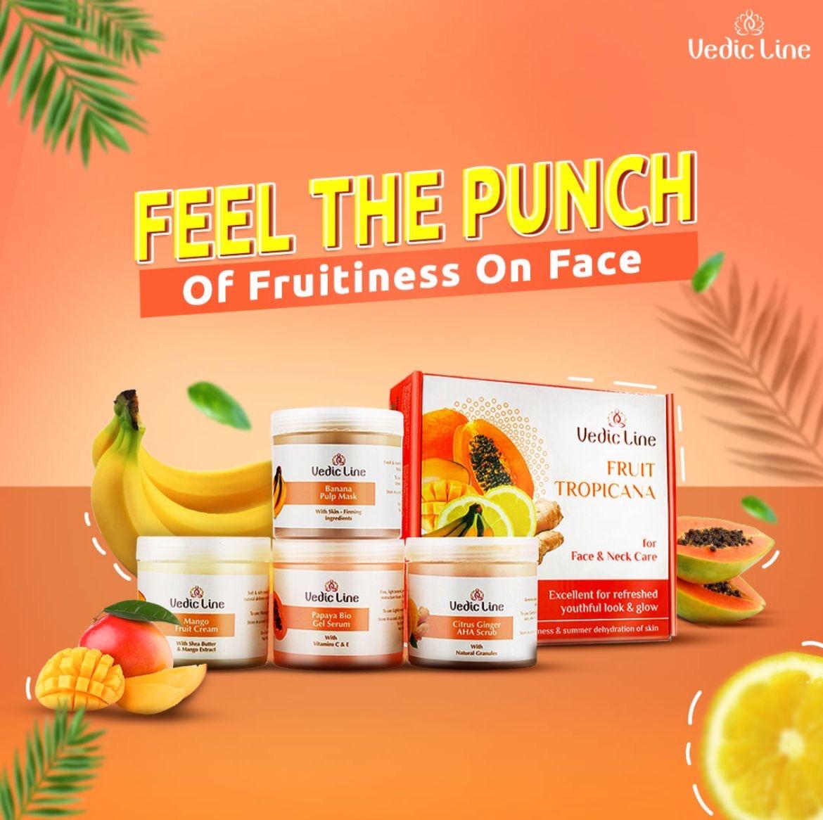 Vedic line Fruit Tropicana Facial Kit