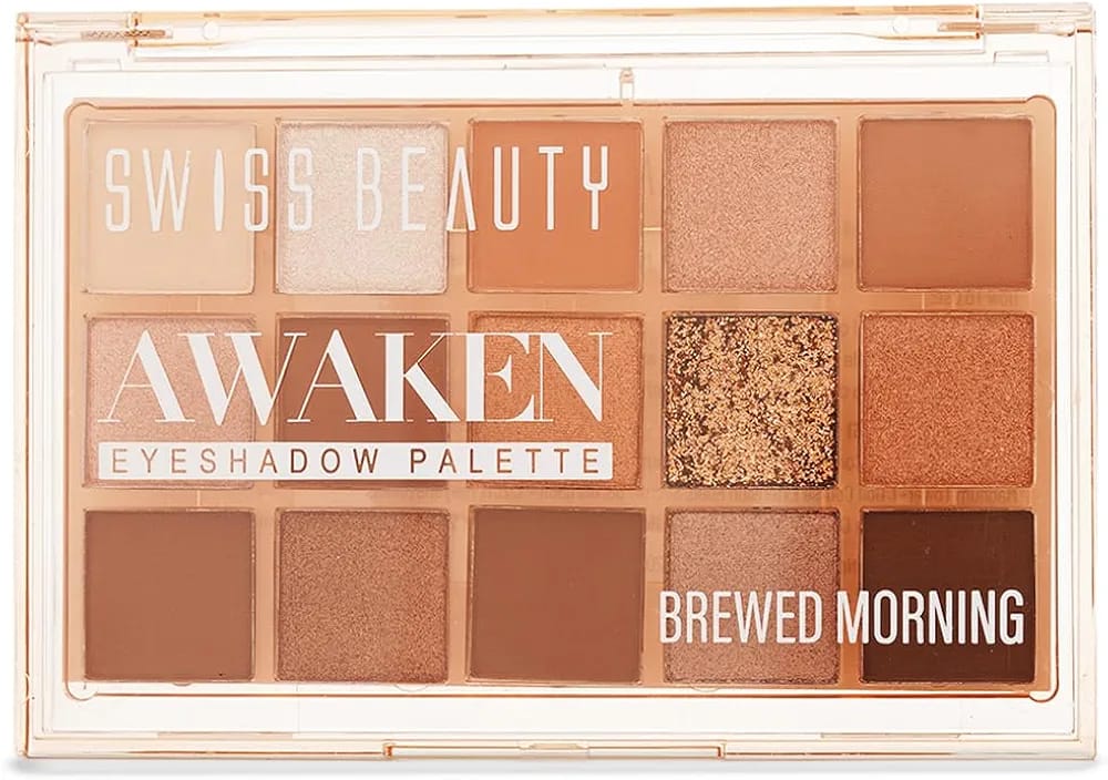 Swiss Beauty Awaken Eyeshadow Palette Brewed Morning (SB-749-02)