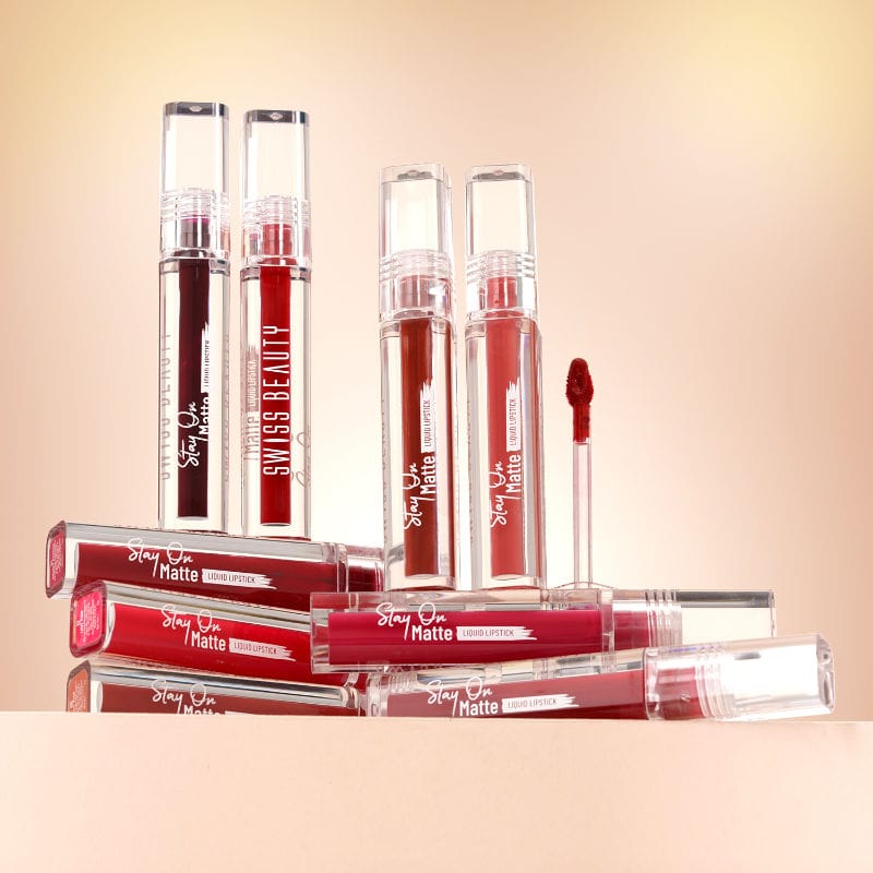 Swiss Beauty Stay On Matte Liquid Lipstick-Mauve It (LP14-06) hover