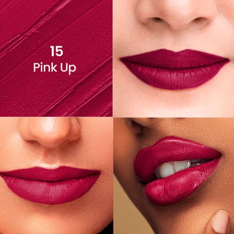 Swiss Beauty Non-transfer Matte Lipstick, Shade: Pink Up (SB-209-15) hover