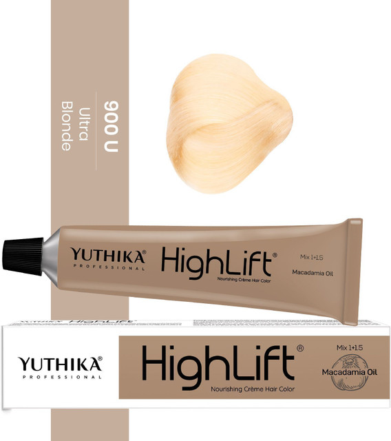 Yuthika Nourishing cream Hair Colour Ultra Blonde 900U(50g)