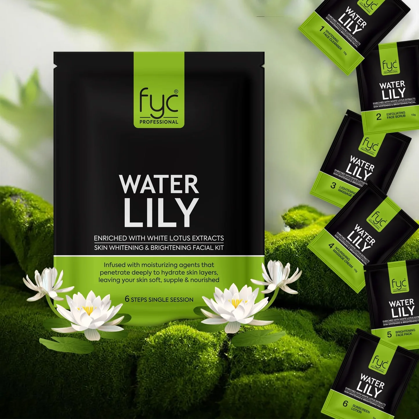 FYC Water Lily Facial Kit 5in1 (275gm) hover