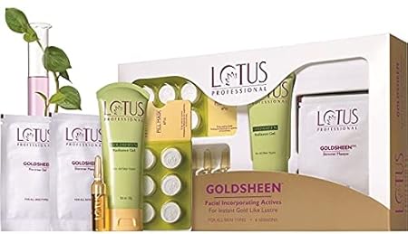 Lotus Goldsheen for all skin types- 6 session (180g+30ml)
