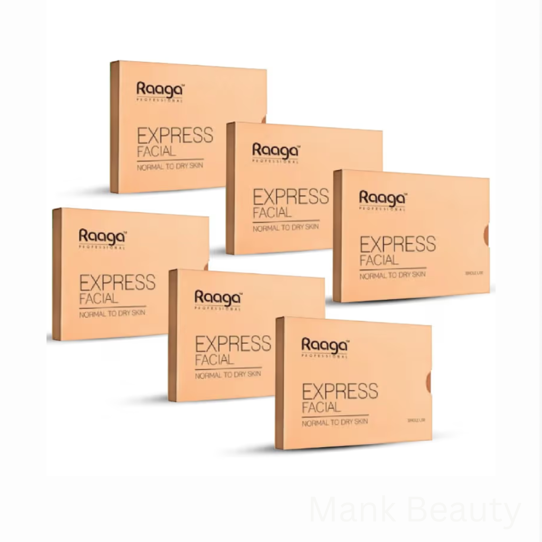 Raaga Express Facial  Pack of 6 ( 6* 22g+13ml)