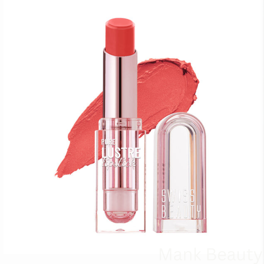 Swiss Beauty Pure Lustre Lipstick Just Peachy 06 (3.8g)