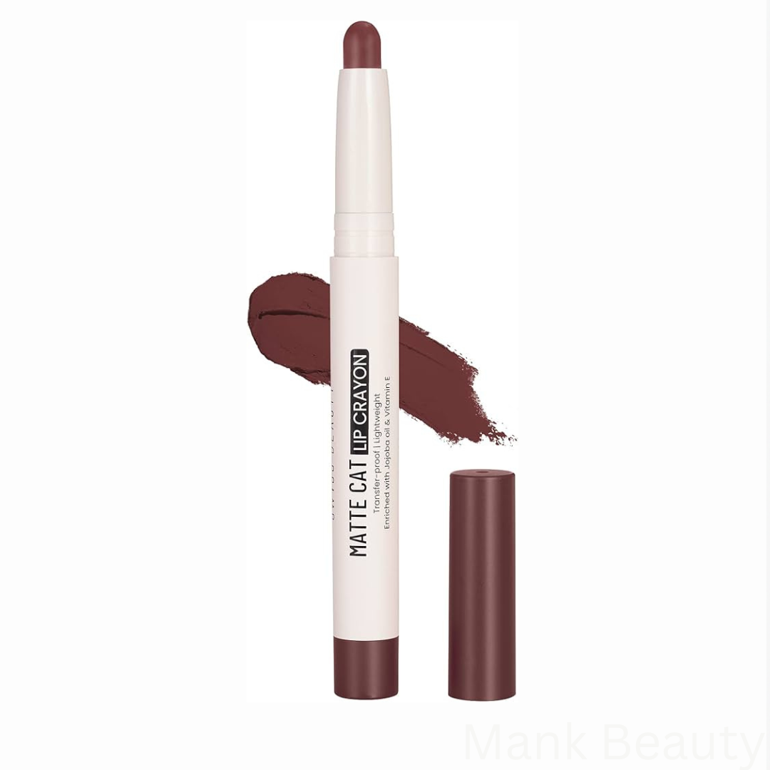 Swiss Beauty Matte Cat Lip Crayon Rustic Almond 19 (1.5g)